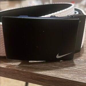 Nike Black and White Belt Bag Sleek Design